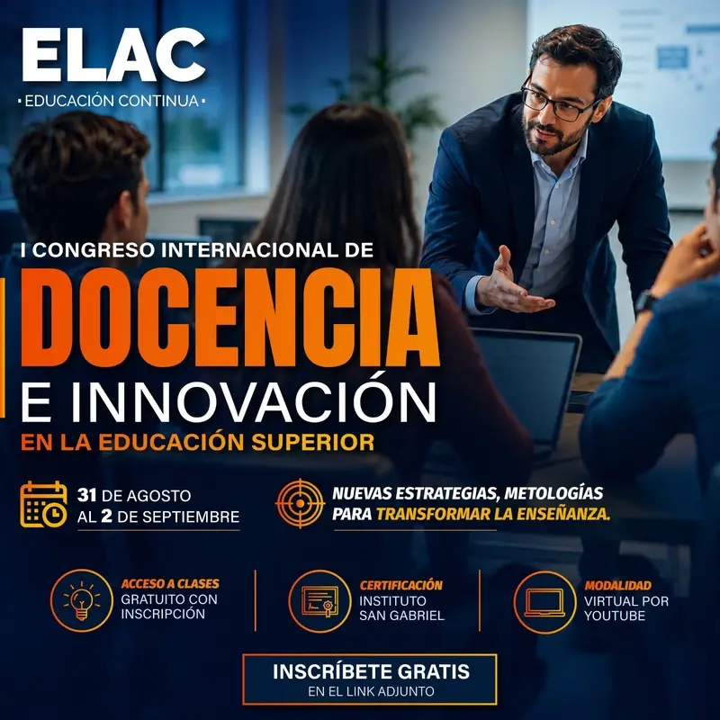 I CONGRESO INTERNACIONAL DE DOCENCIA E INNOVACIÓN EN LA EDUCACIÓN SUPERIOR
