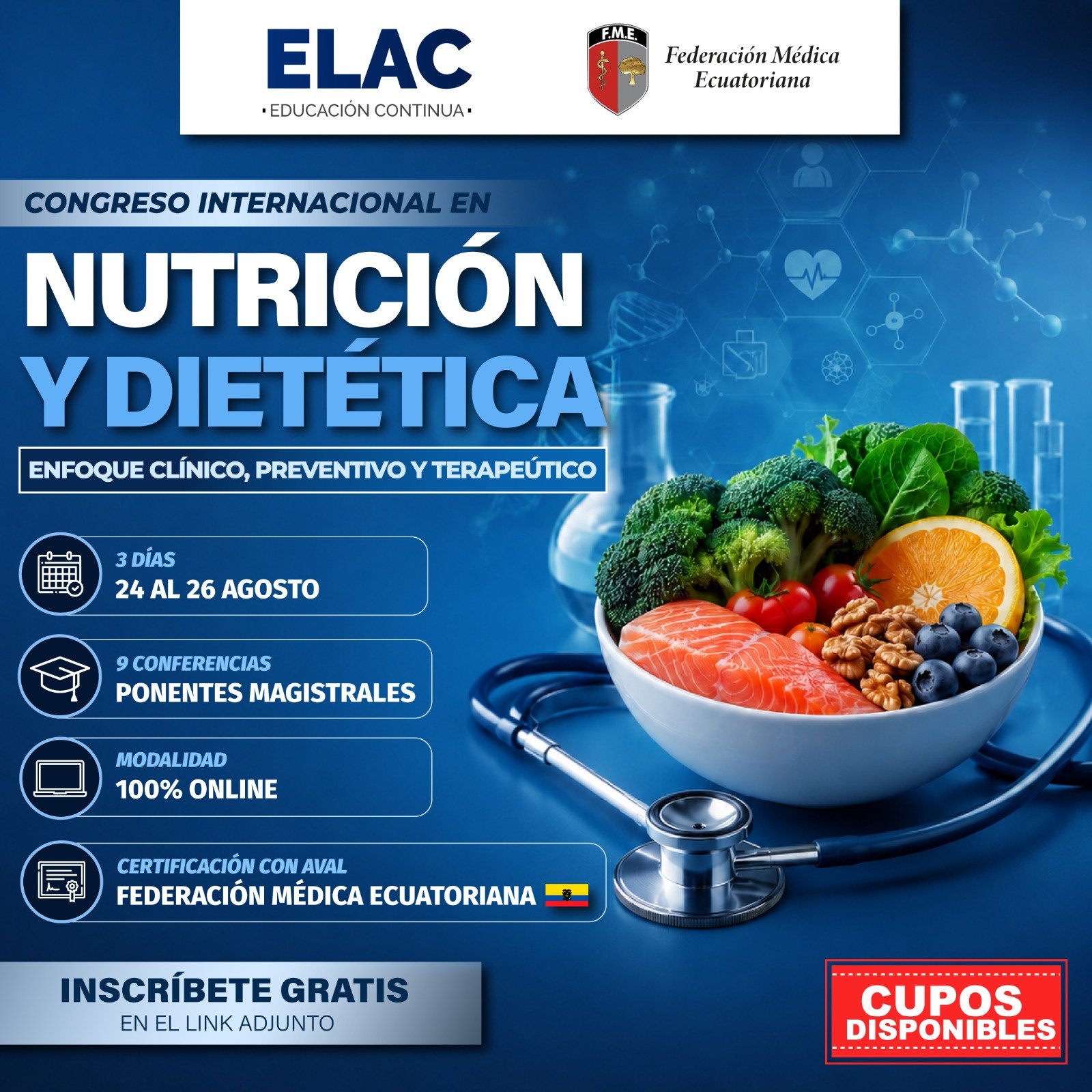 CONGRESO INTERNACIONAL DE NUTRICIÓN Y DIETÉTICA