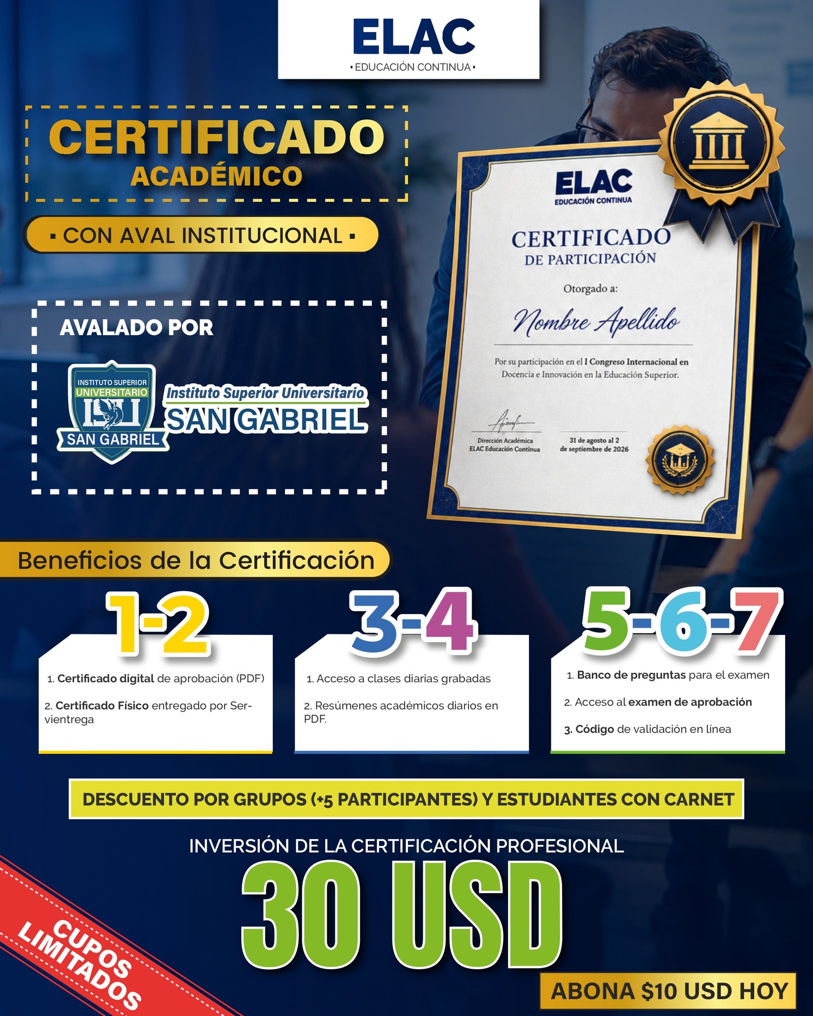 Temario de I CONGRESO INTERNACIONAL DE DOCENCIA E INNOVACIÓN EN LA EDUCACIÓN SUPERIOR 11