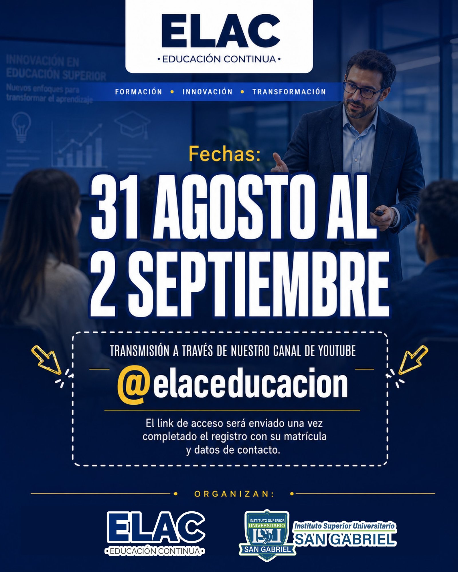 Temario de I CONGRESO INTERNACIONAL DE DOCENCIA E INNOVACIÓN EN LA EDUCACIÓN SUPERIOR 4