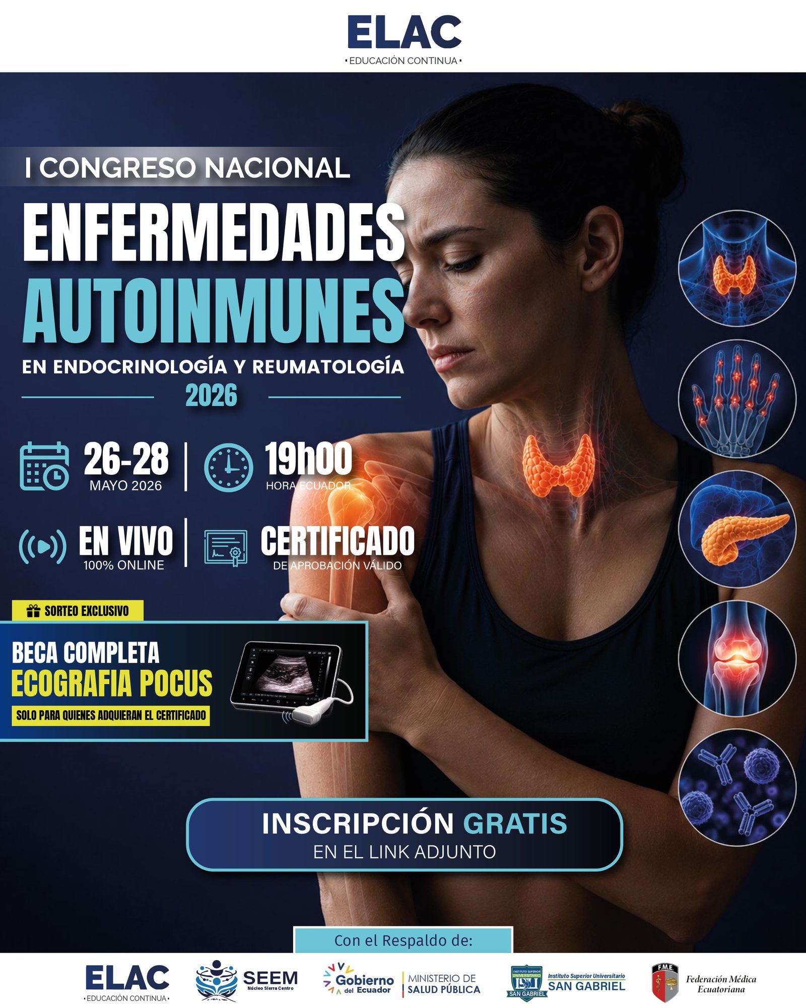 Temario de I CONGRESO NACIONAL DE ENFERMEDADES AUTOINMUNES EN ENDOCRINOLOGIA Y REUMATOLOGIA 1