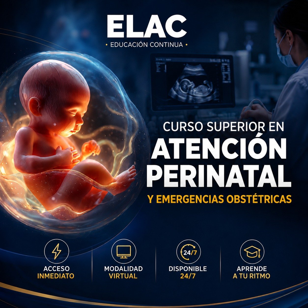 Curso de Atención Perinatal Online | ELAC Educación Continua